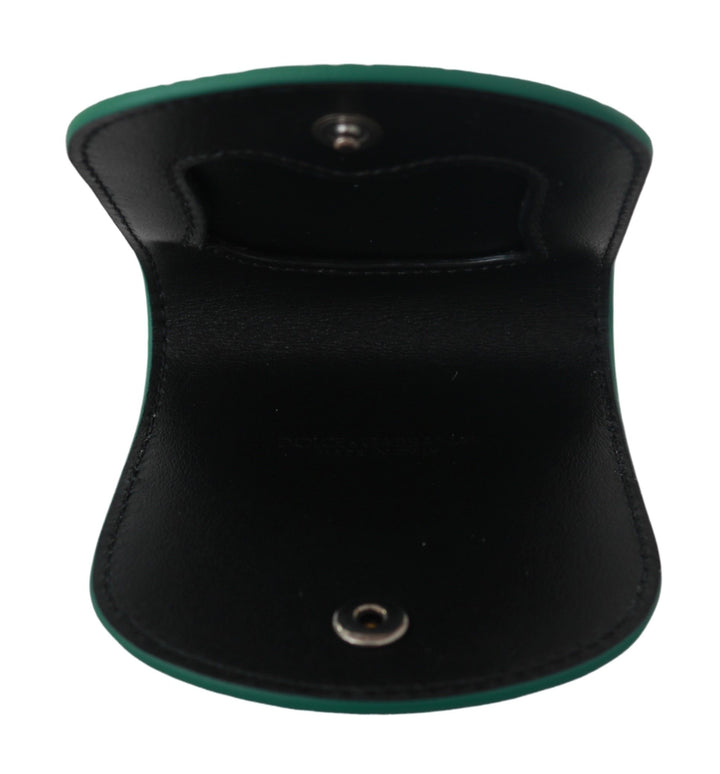 Grüne exotische Häute Kondom Fall Halter Brieftasche