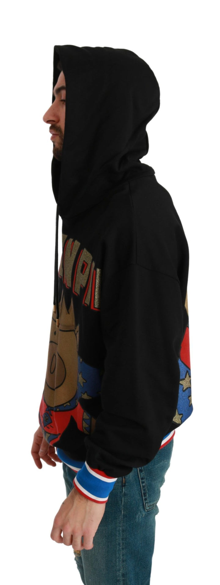Elegant hoodie with royal motif