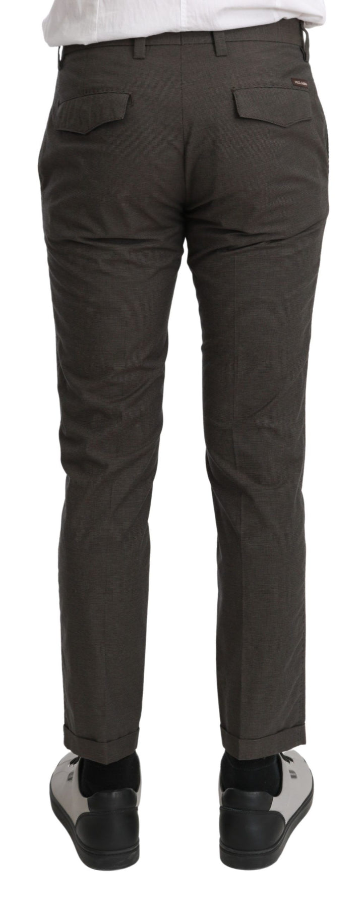 Braun Casual Herren Hose 100% Baumwolle Hose