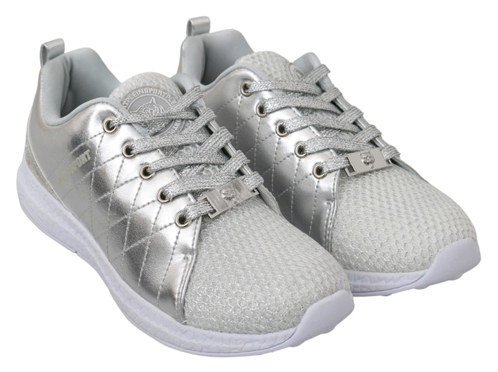 Gisella Silber Polyester Turnschuhe Schuhe