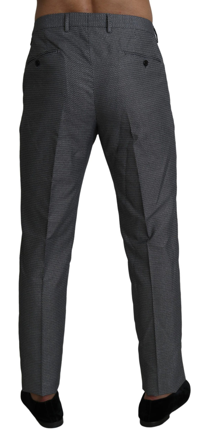 Graue formelle Anzugshose Slim Fit Hose