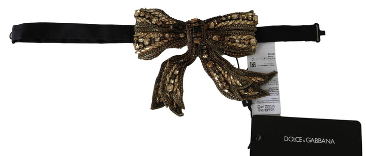 Gold Kristall Perlen Pailletten 100% Seide Catwalk Halskette