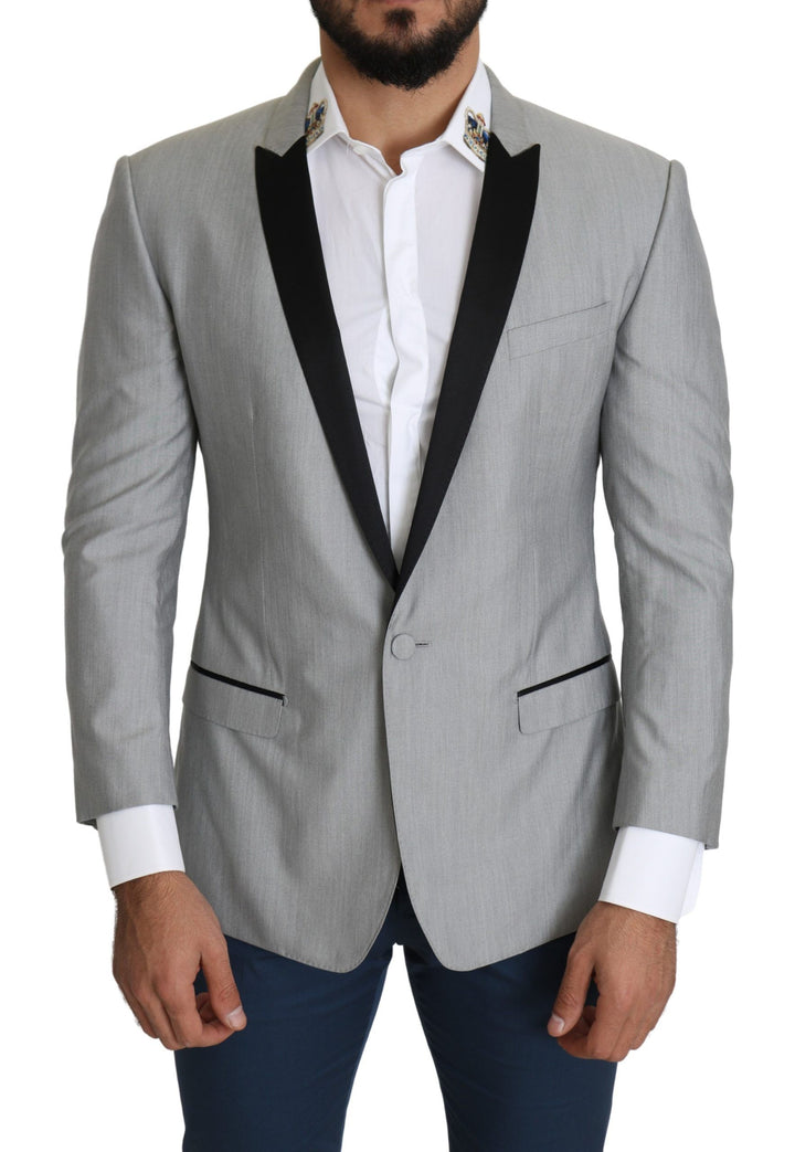 Hellgrauer einreihiger SARTORIA Blazer