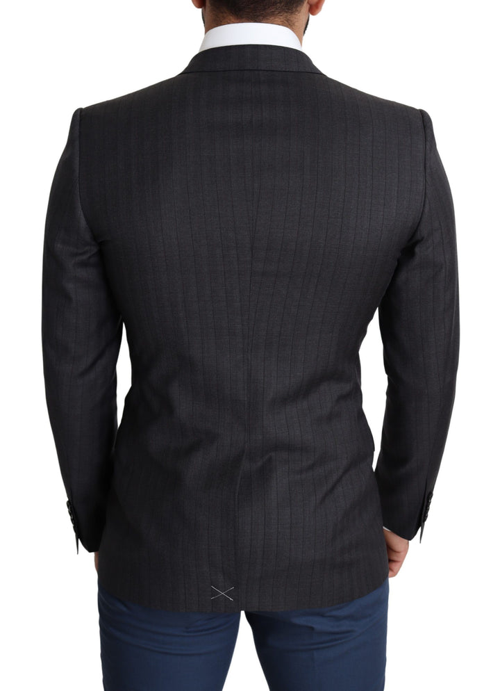 Elegant Martini blazer made of black virgin wool