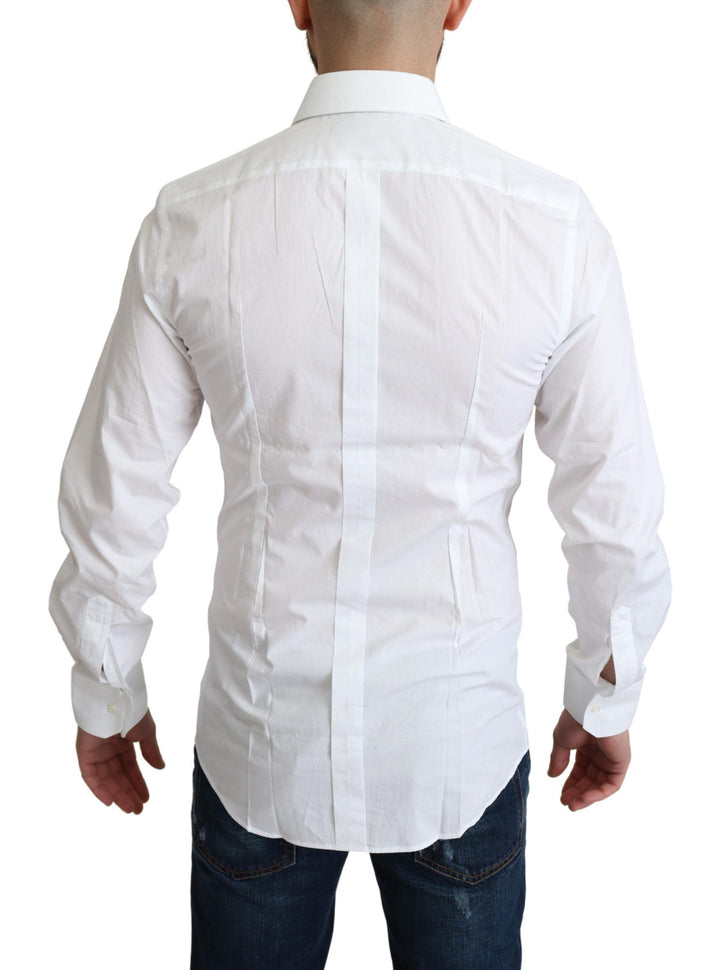 Elegant white cotton shirt