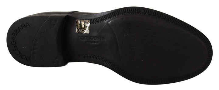 Schwarze Lederschnürschuhe für Herren Formaler Derby