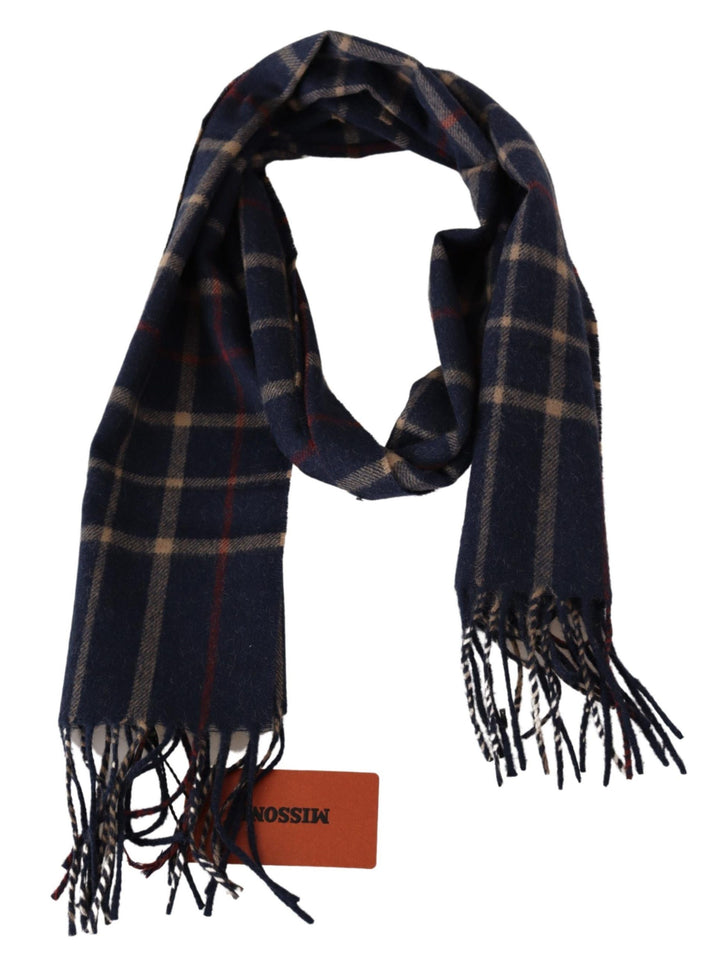 Chic unisex camel hair designer scarf