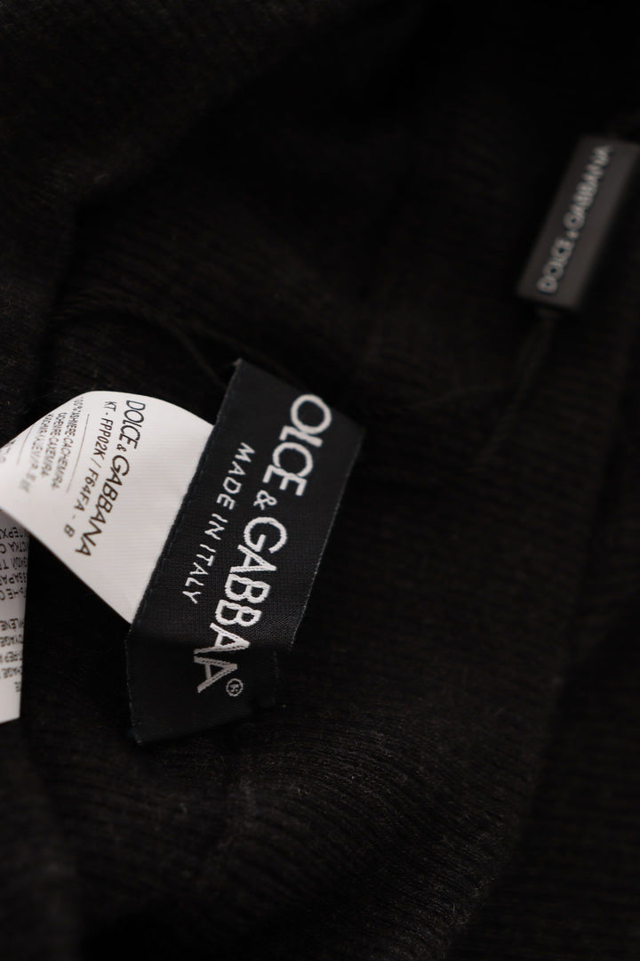 Elegant grey cashmere tights | Winter luxury