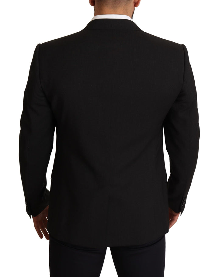 Schwarz gestreifte MARTINI Jacke Blazer