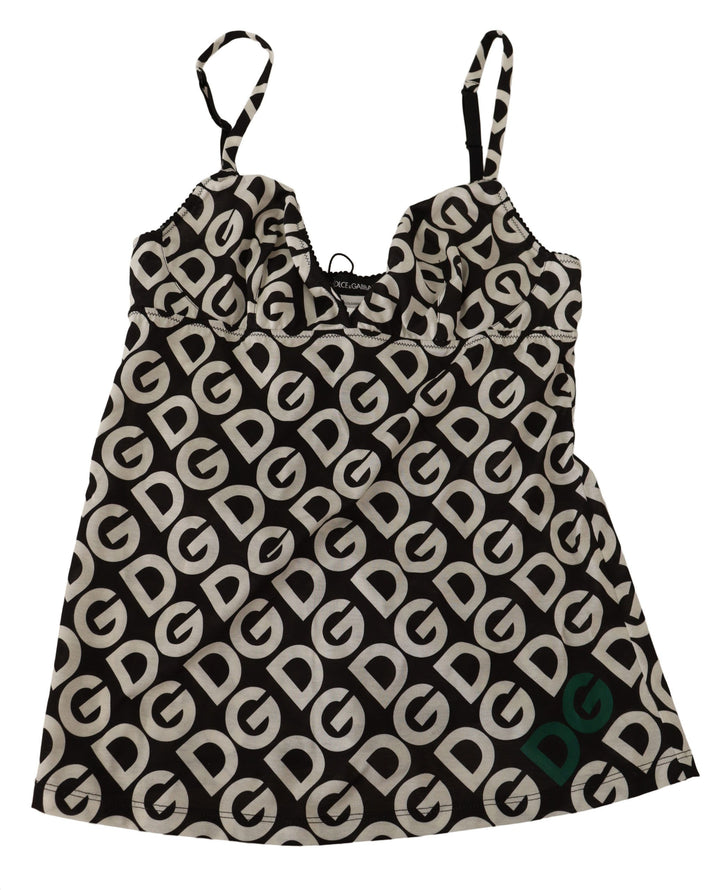 Chic camisole top with logo print
