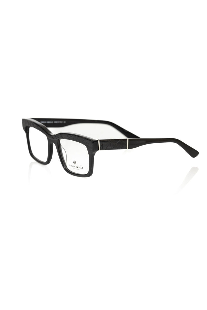 Schwarze Herren-Brille aus Acetat