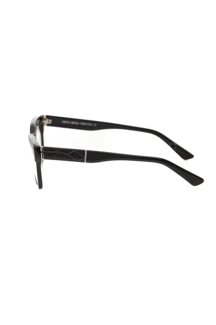 Schwarze Herren-Brille aus Acetat