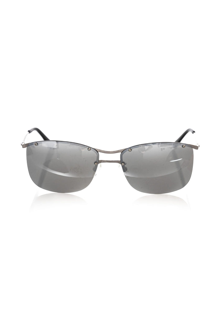 Silver Metallic Men's Sunglasses