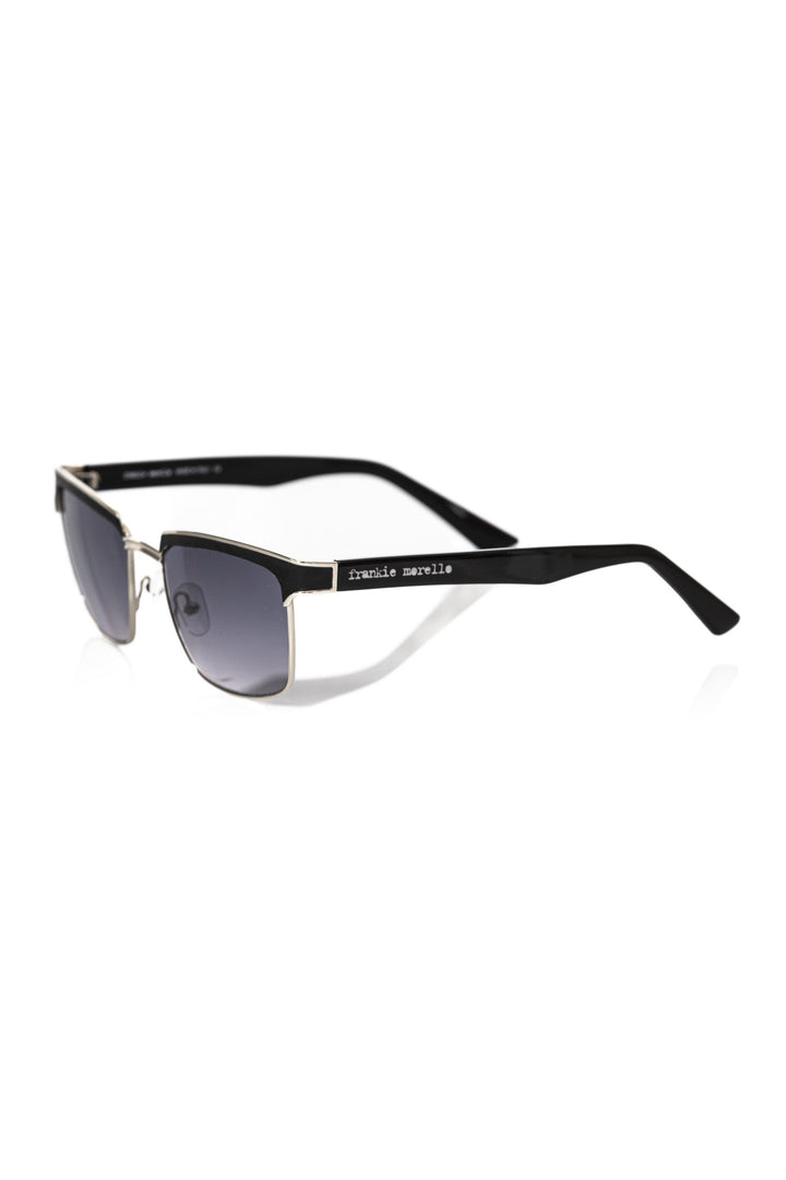Black Metallic Fiber Men Sunglasses