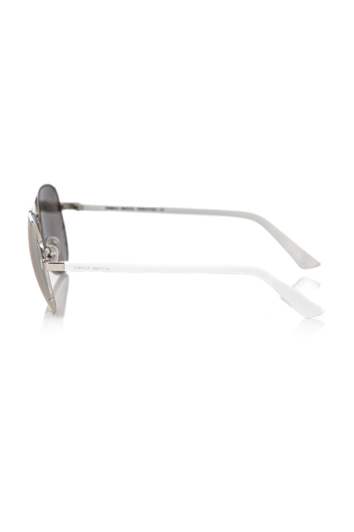 Silver Metallic Men's Sunglasses