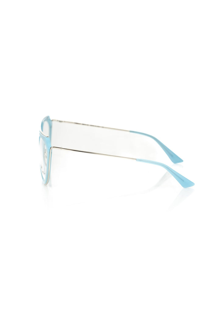 Hellblaue Damen-Acetatbrille