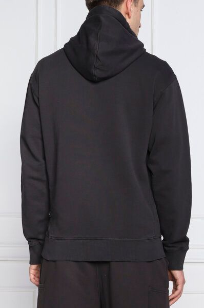 Elegantes Sweatshirt mit Kapuze aus dunkelblauer Baumwolle