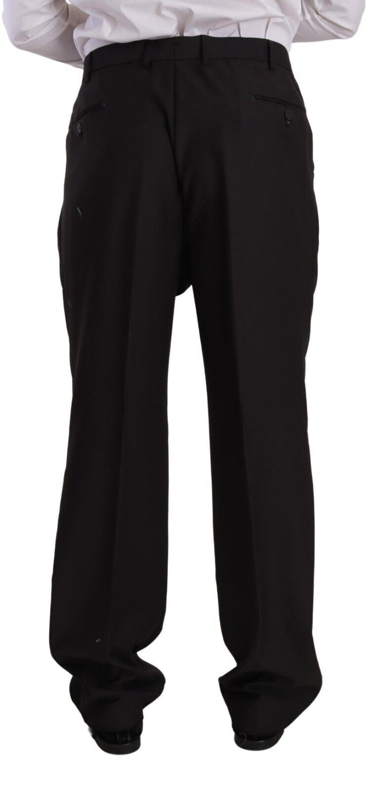 Grauer einreihiger formeller Anzug aus Polyester