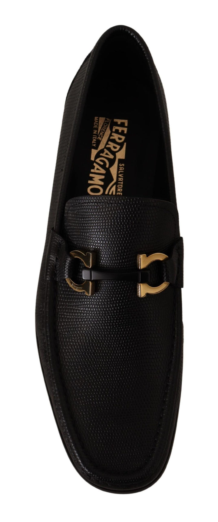 Elegante Loafers aus schwarzem Kalbsleder
