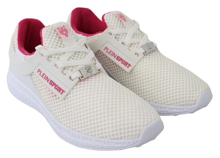Exklusive weiße Runner Becky Turnschuhe