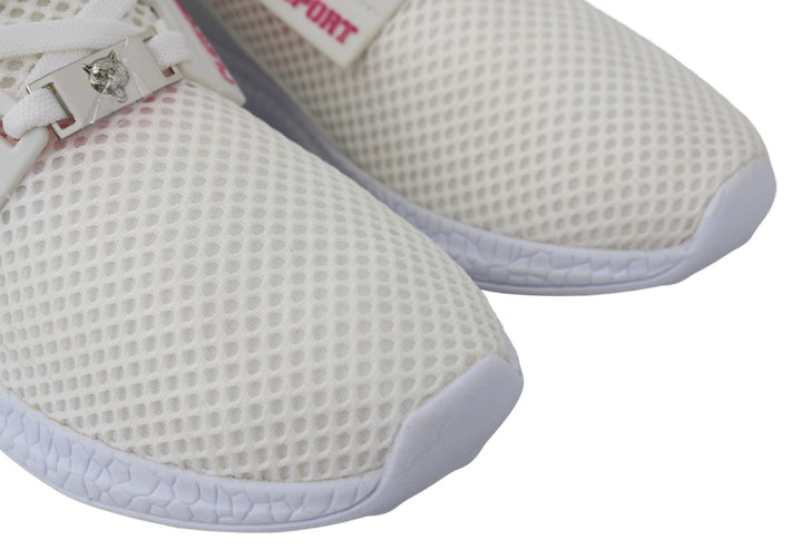 Exklusive weiße Runner Becky Turnschuhe