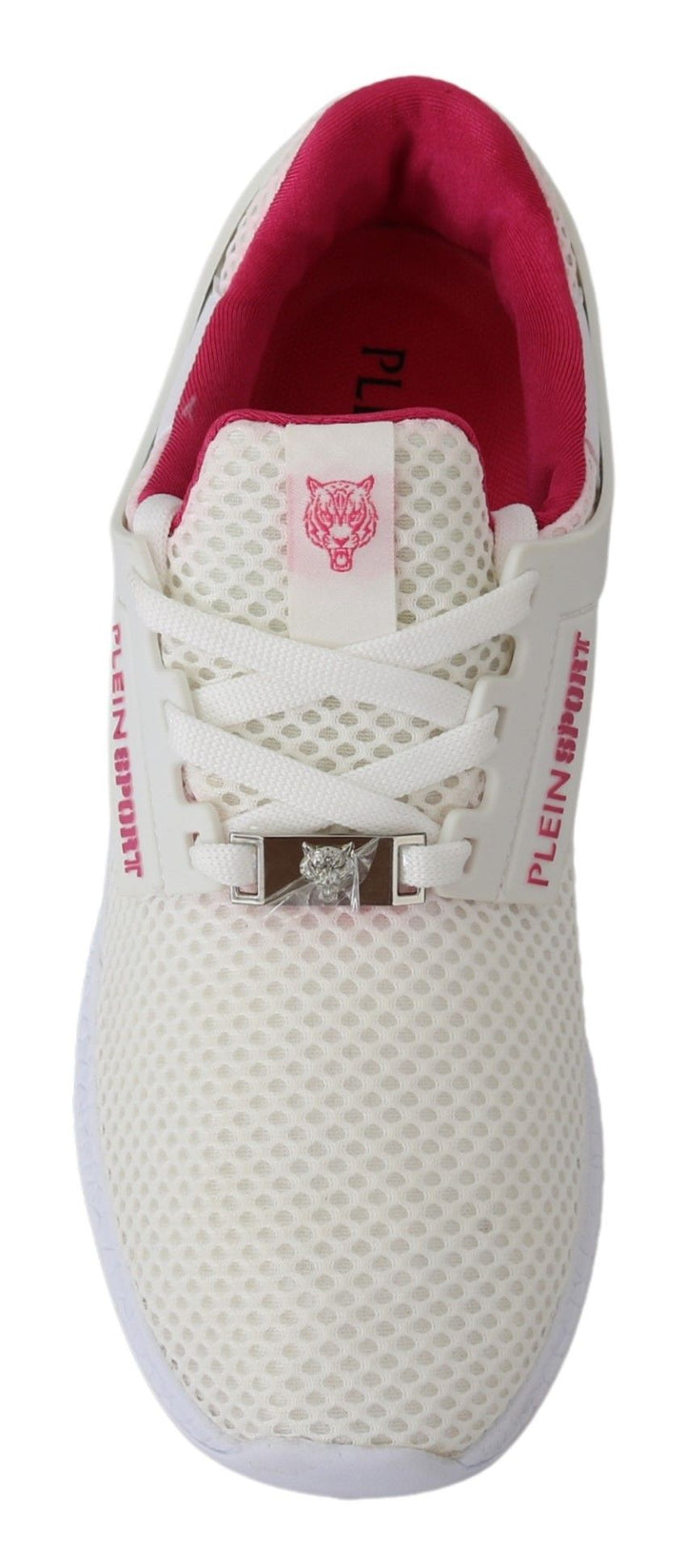 Exklusive weiße Runner Becky Turnschuhe