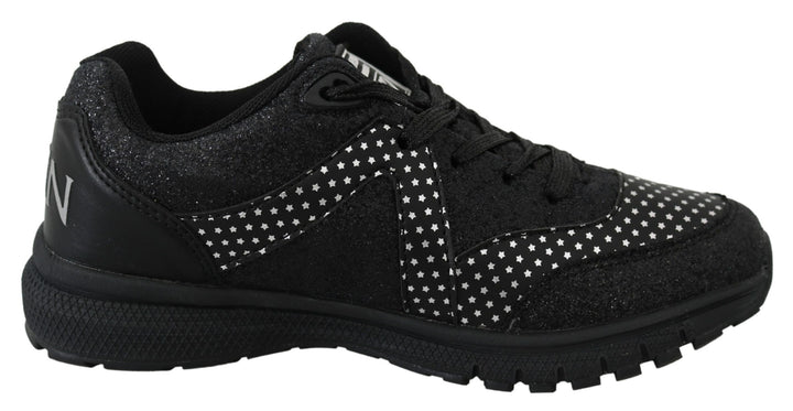 Elegante schwarze Läufer Jasmines Sportschuhe