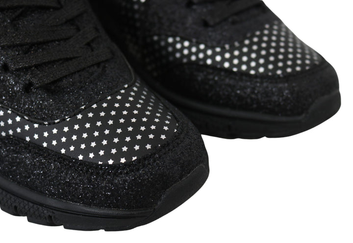 Elegante schwarze Läufer Jasmines Sportschuhe