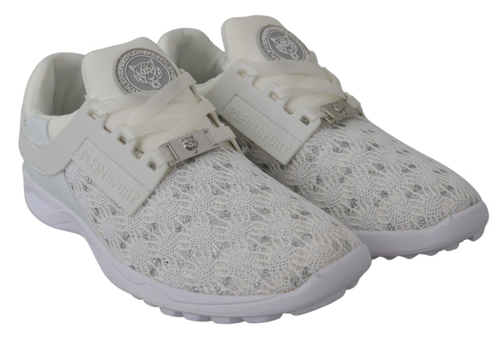 Glatte weiße Runner Beth Sport Turnschuhe