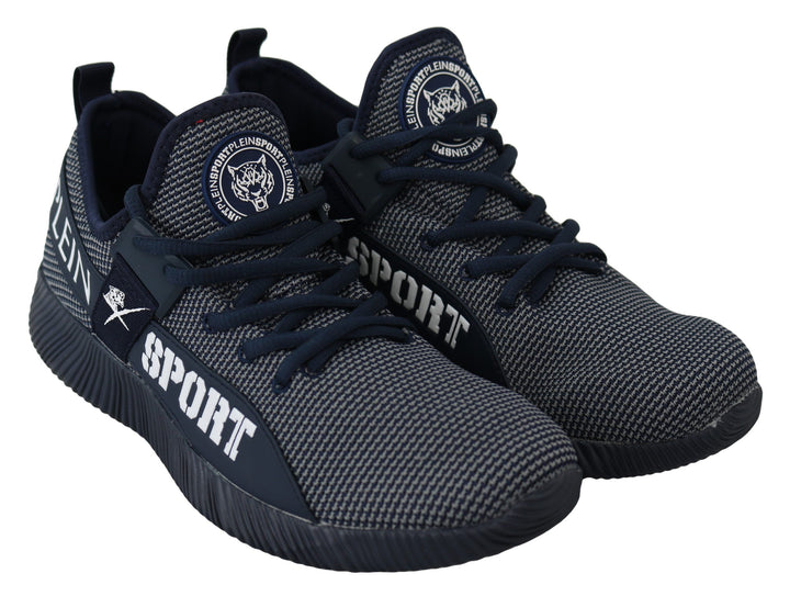 Exklusive blaue Indaco Carter Turnschuhe