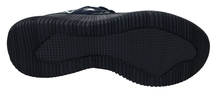 Exklusive blaue Indaco Carter Turnschuhe