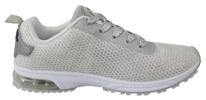 Glamouröse Gretel Sport Turnschuhe in Silber