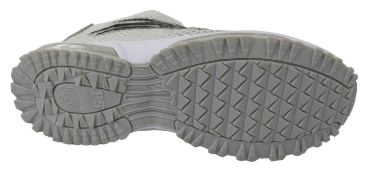 Glamouröse Gretel Sport Turnschuhe in Silber