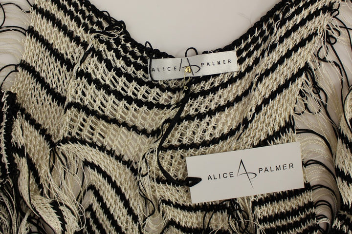 Black and white knit dress by Artisan