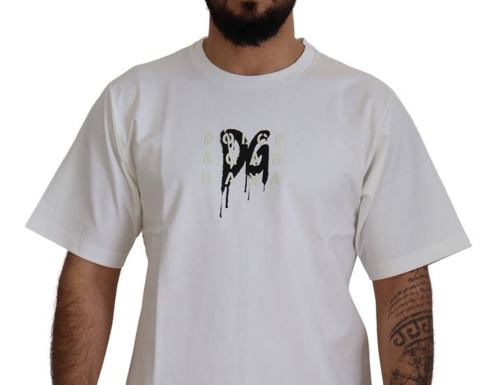 Timeless white logo crew neck t-shirt