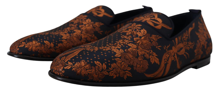Elegant floral slippers