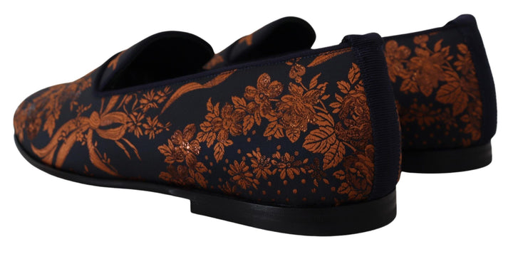 Elegant floral slippers