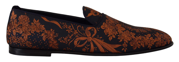 Elegant floral slippers