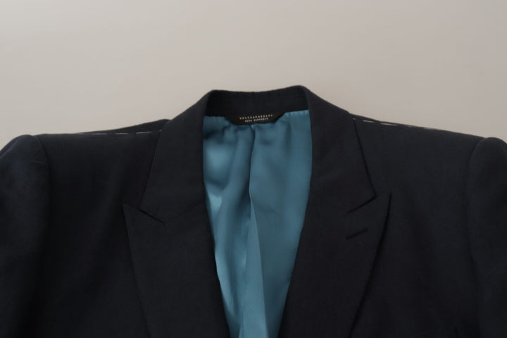 Dunkelblau ALTA SARTORIA Jacke Mantel Blazer