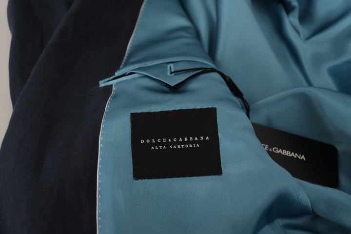 Dunkelblau ALTA SARTORIA Jacke Mantel Blazer