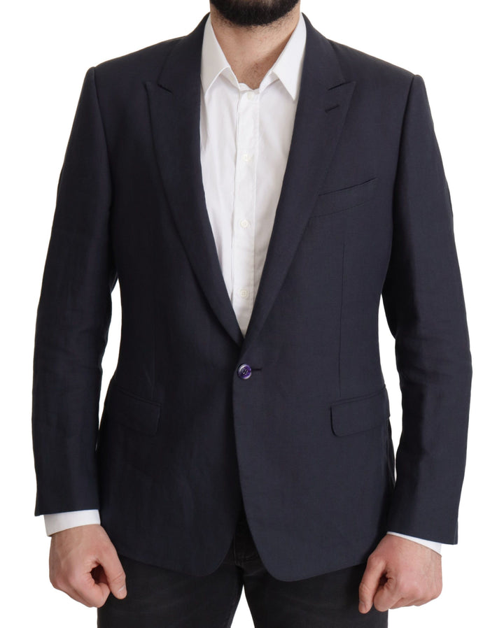 Dunkelblau ALTA SARTORIA Jacke Mantel Blazer