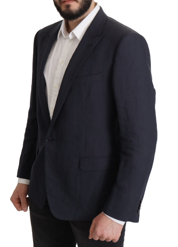 Dunkelblau ALTA SARTORIA Jacke Mantel Blazer