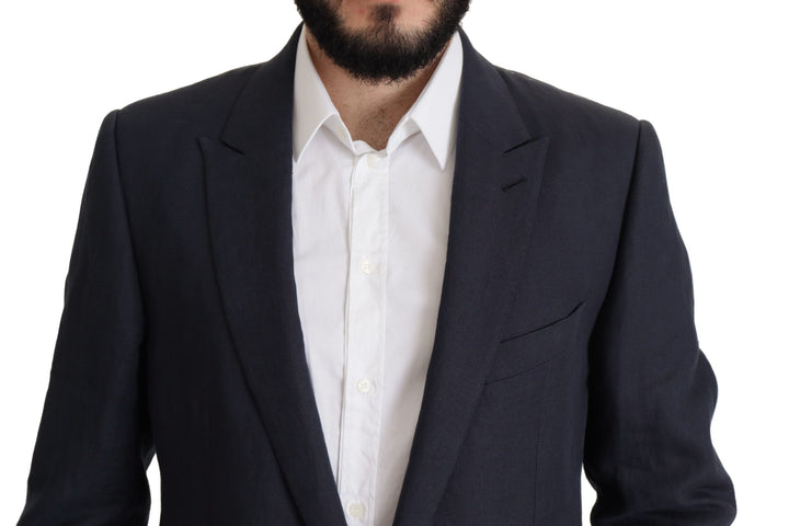 Dunkelblau ALTA SARTORIA Jacke Mantel Blazer