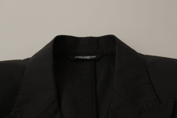 Elegant Taormina blazer made of black cotton