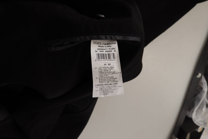 Elegant single-breasted jacket made of virgin wool