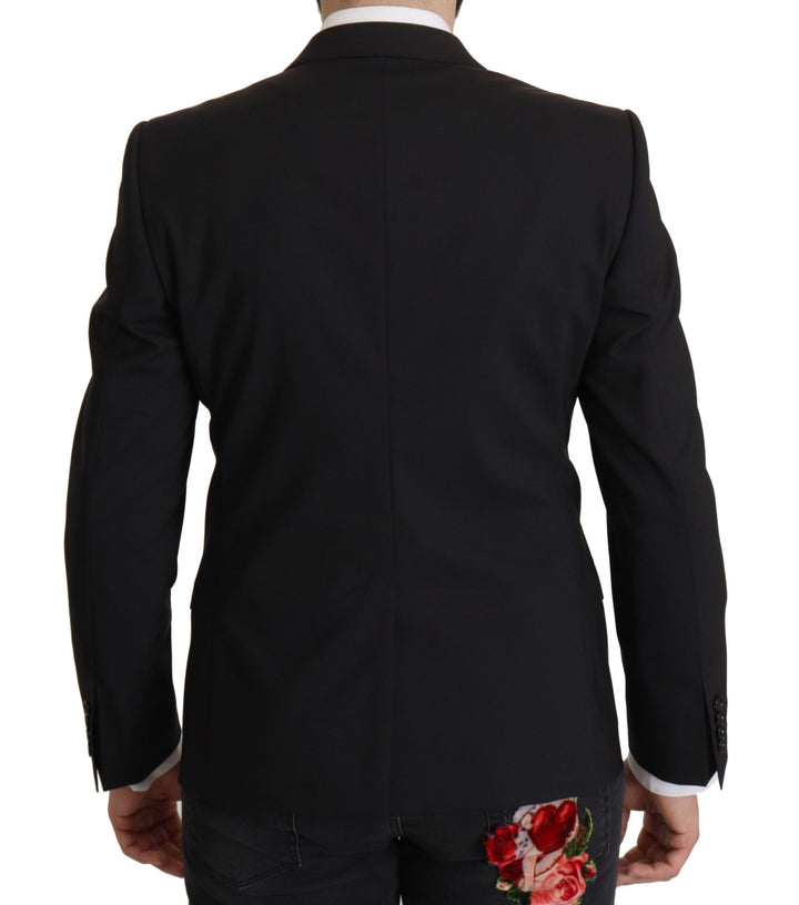 Schwarze einreihige Jacke MARTINI Blazer
