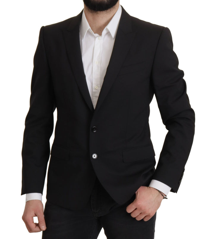 Schwarze einreihige Jacke MARTINI Blazer