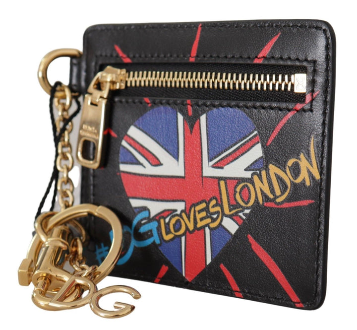 Elegant leather coin purse with key ring