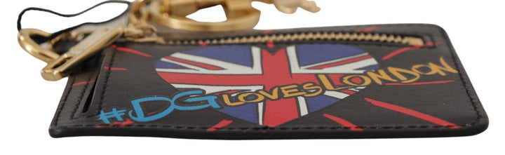 Elegant leather coin purse with key ring