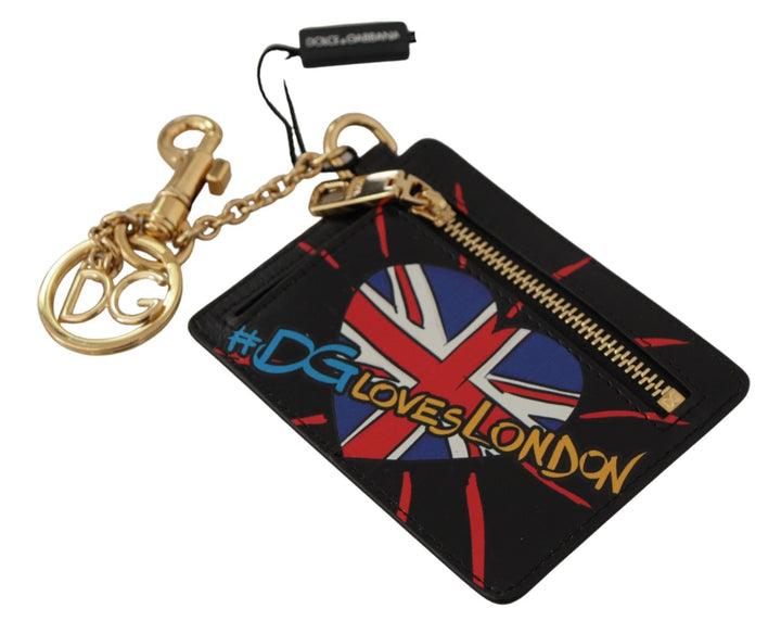 Elegant leather coin purse with key ring